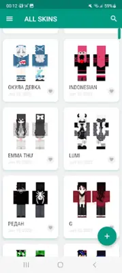 HD Skins for Minecraft 128x128 android App screenshot 3