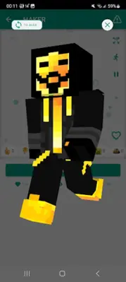 HD Skins for Minecraft 128x128 android App screenshot 4