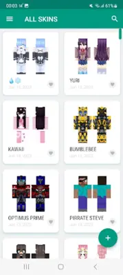 HD Skins for Minecraft 128x128 android App screenshot 8